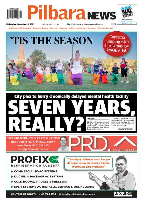 Pilbara News - Wednesday, 20 December 2023 edition