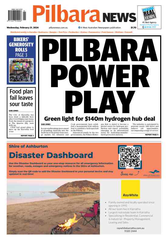 Pilbara News - Wednesday, 21 February 2024 edition